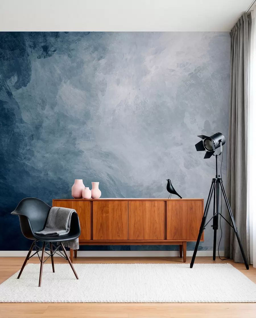 wall murals Water, cloud e grey u03136