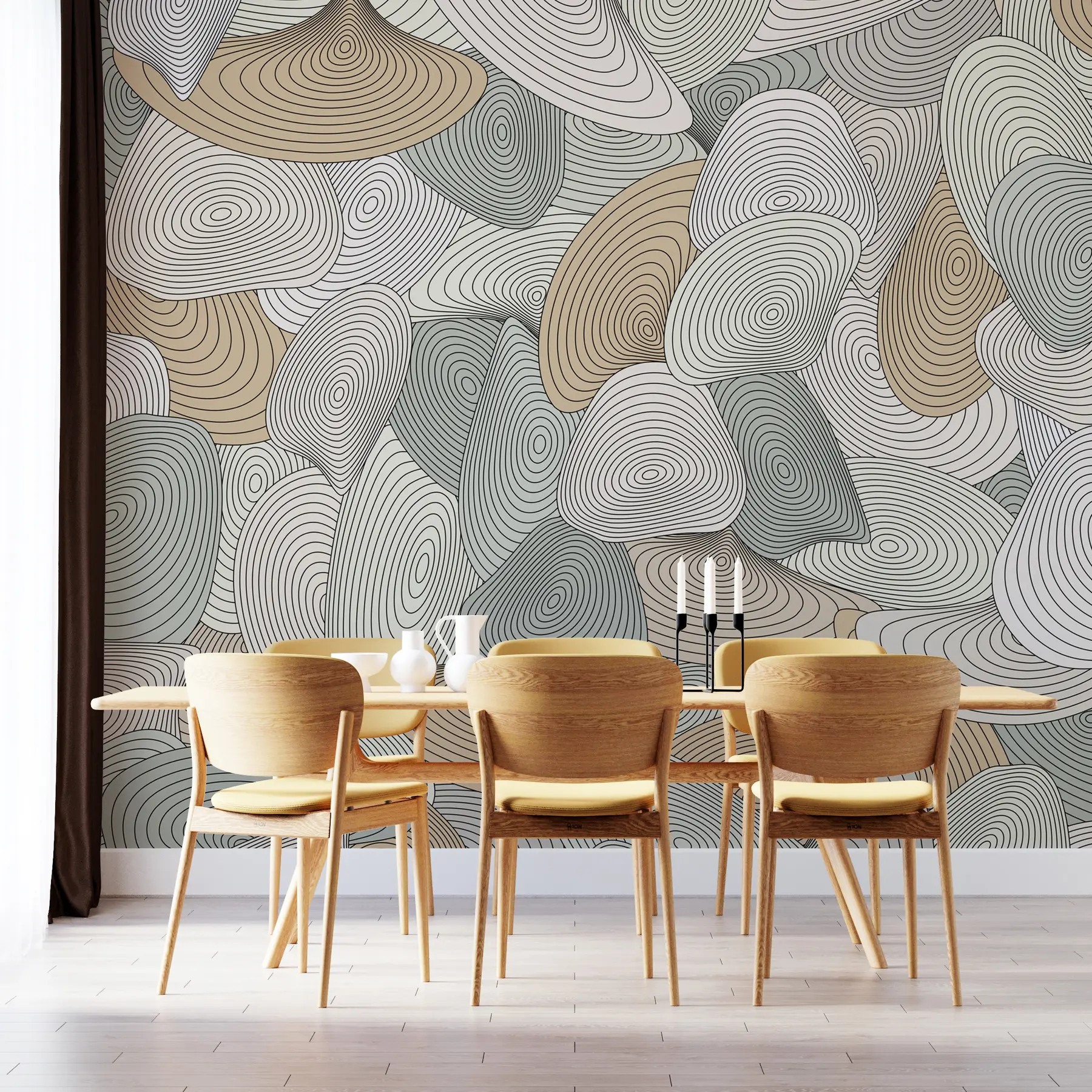 wall murals spiral ornament u94475