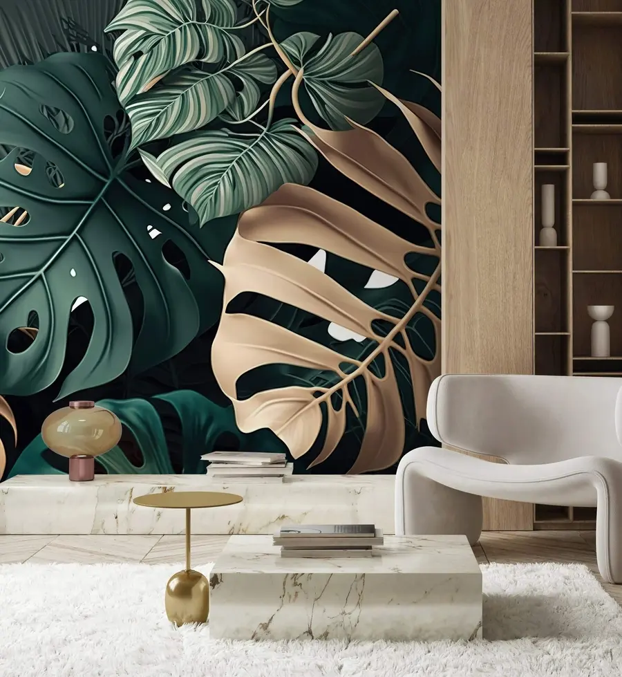 wall murals Tropical mix u75439