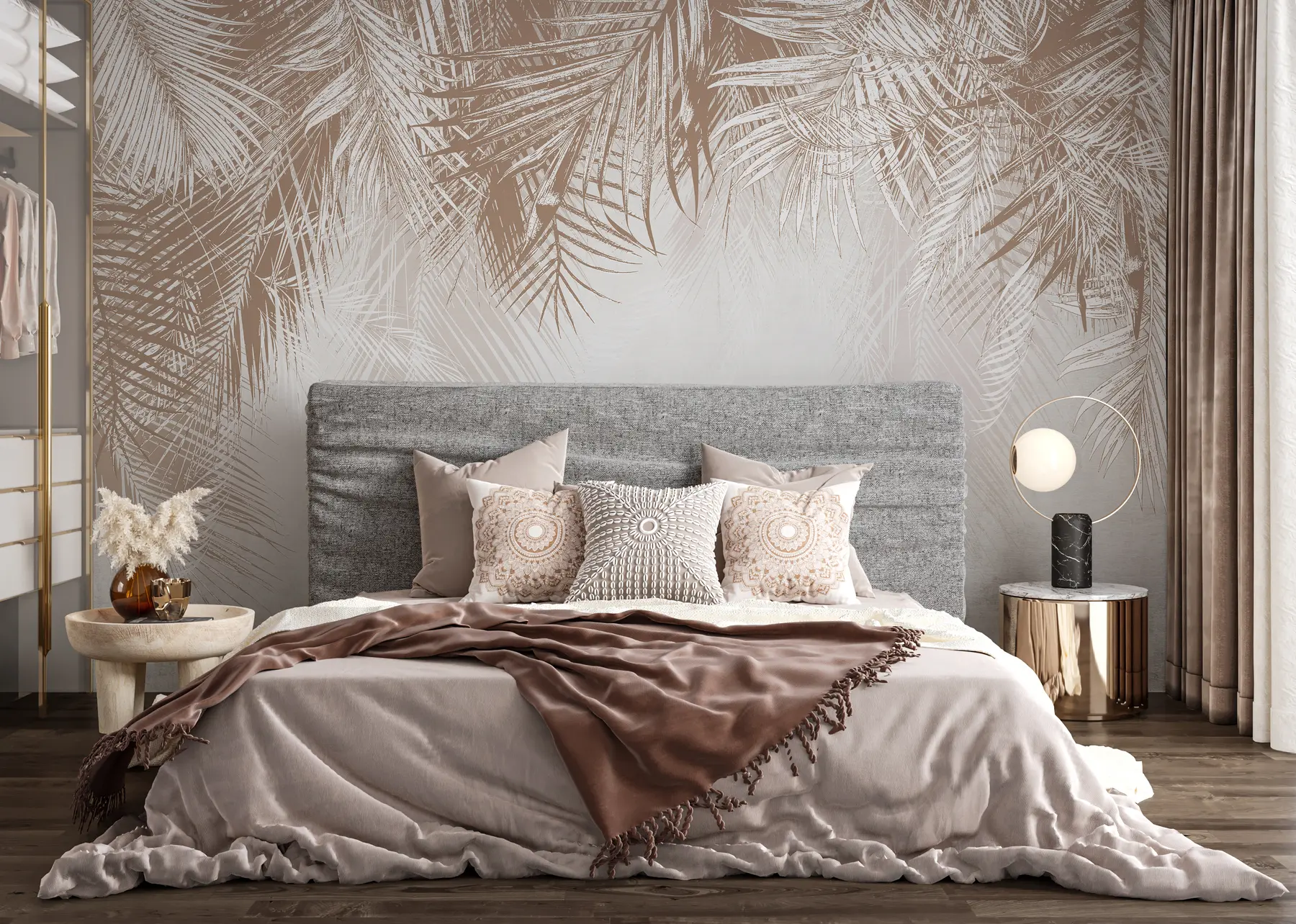 wall murals Tropical trees u94465