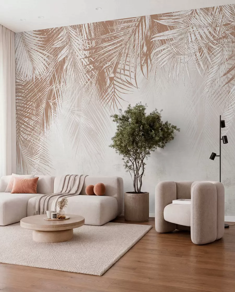 wall murals Tropical trees u94465