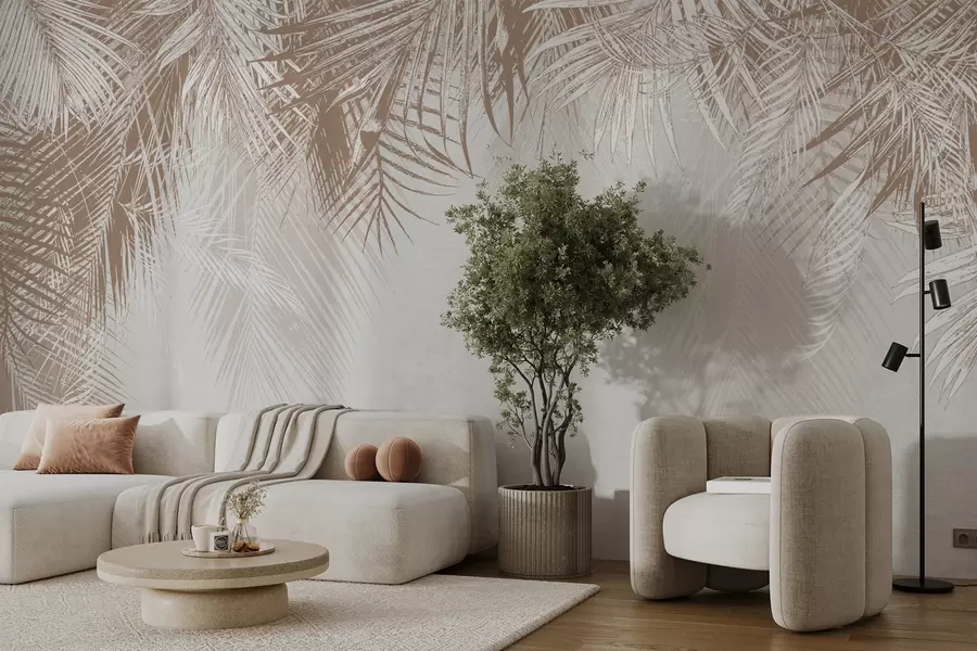 wall murals Tropical trees u94465