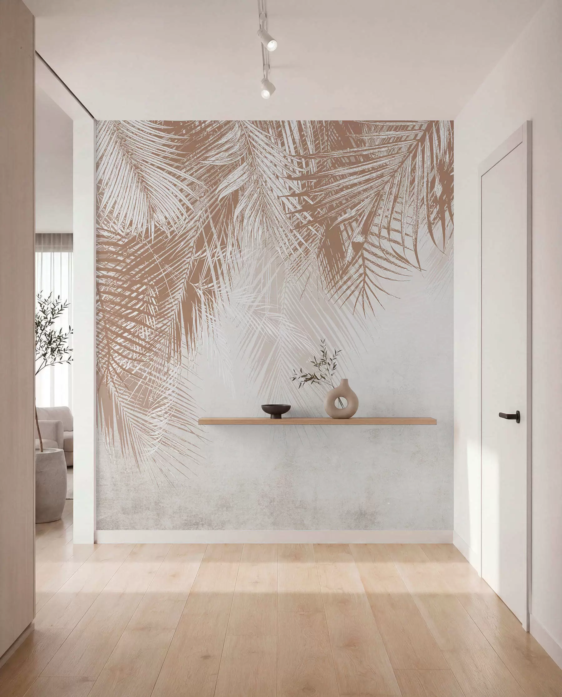 wall murals Tropical trees u94465
