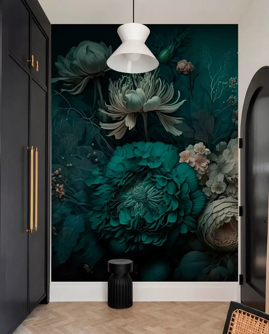 wall murals Flower night u75402