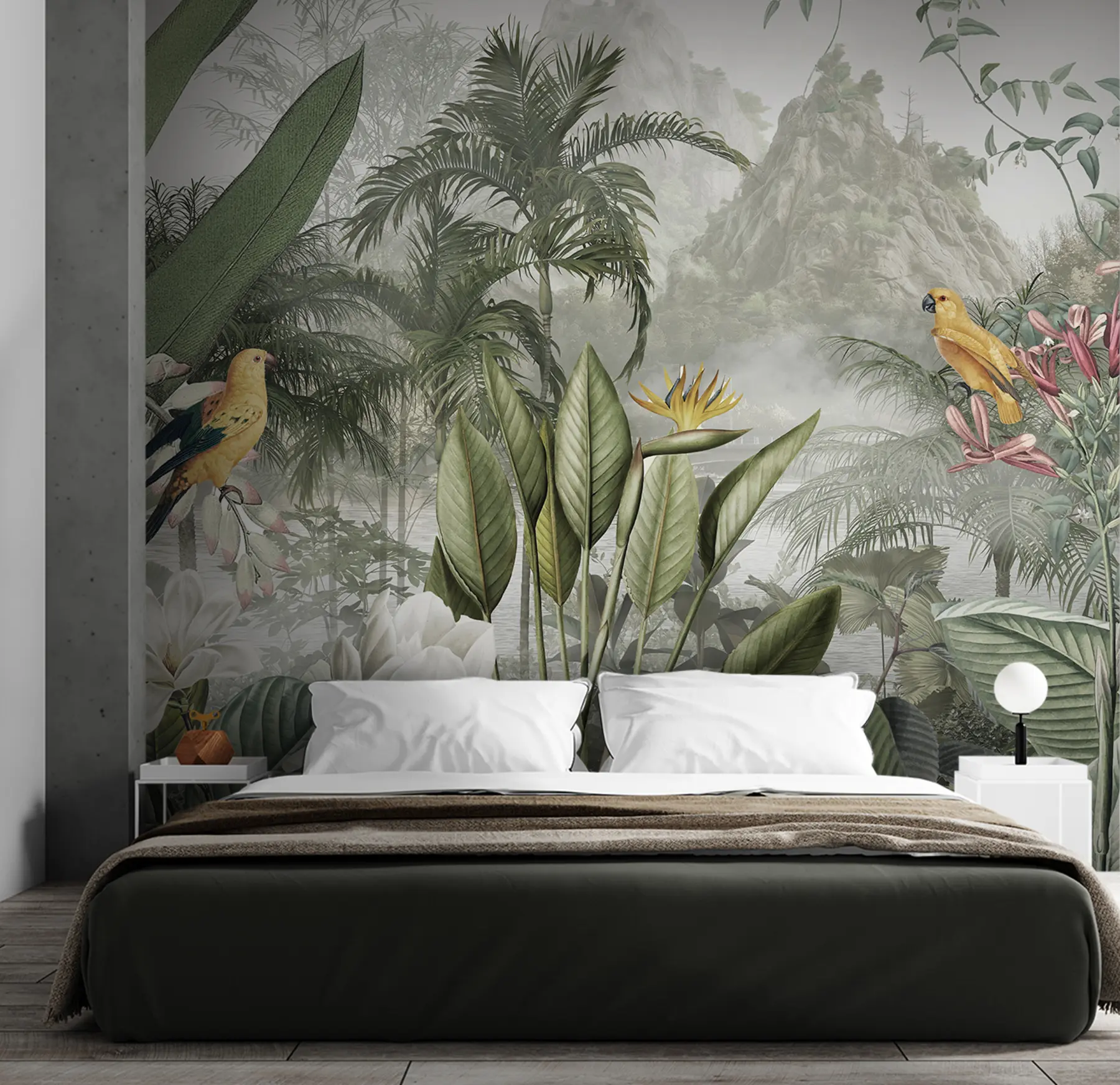 wall murals tropical jungle u95396