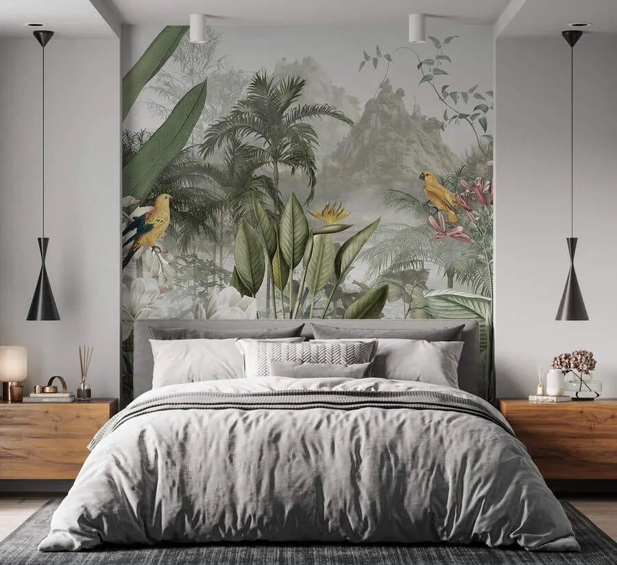 wall murals tropical jungle u95396