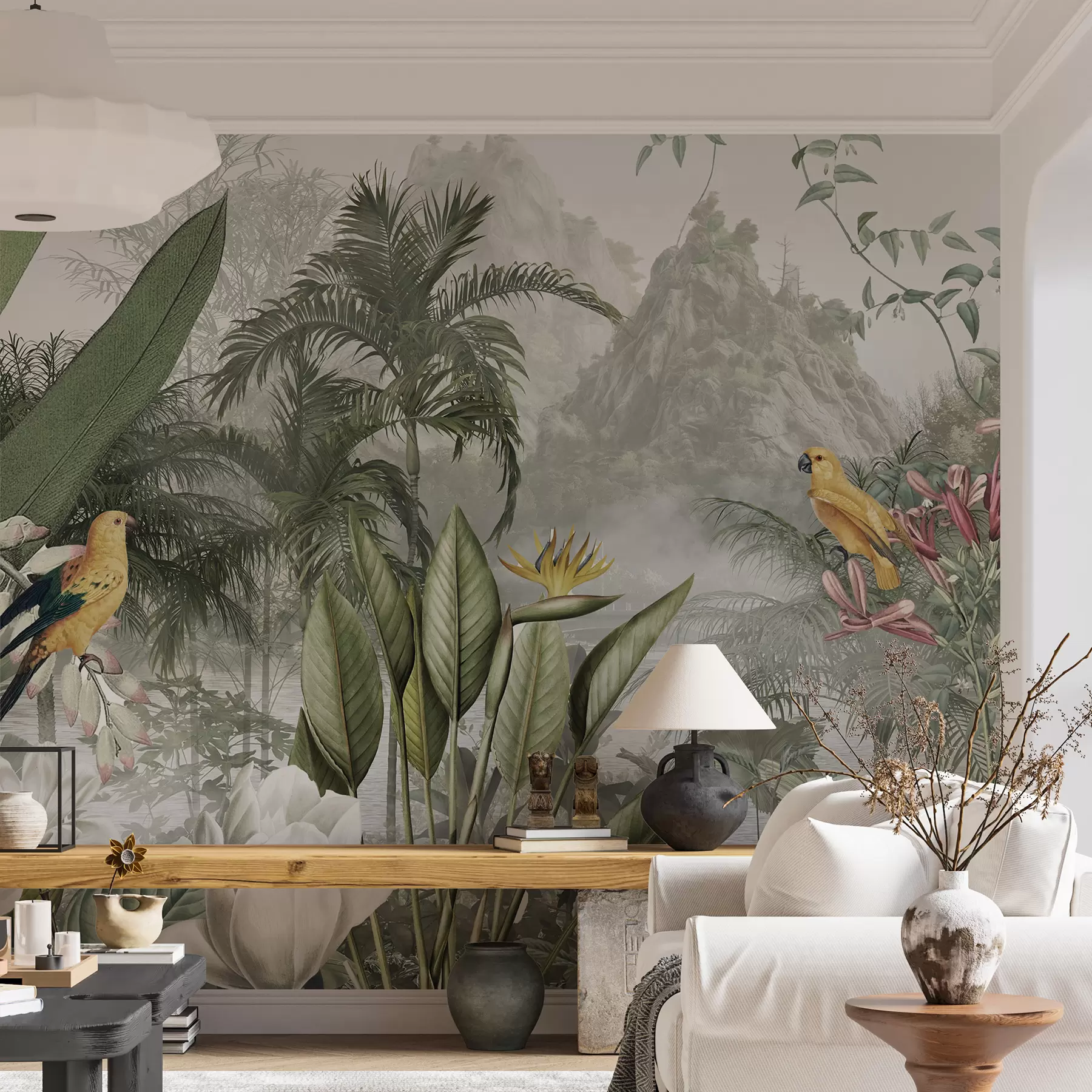 wall murals tropical jungle u95396