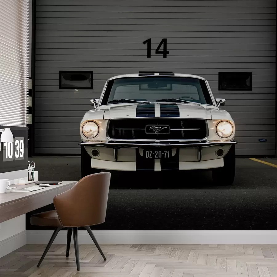wall murals 1970 Ford Mustang u95536