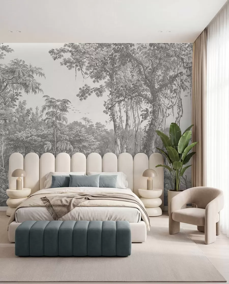 wall murals Woodland Study u95795