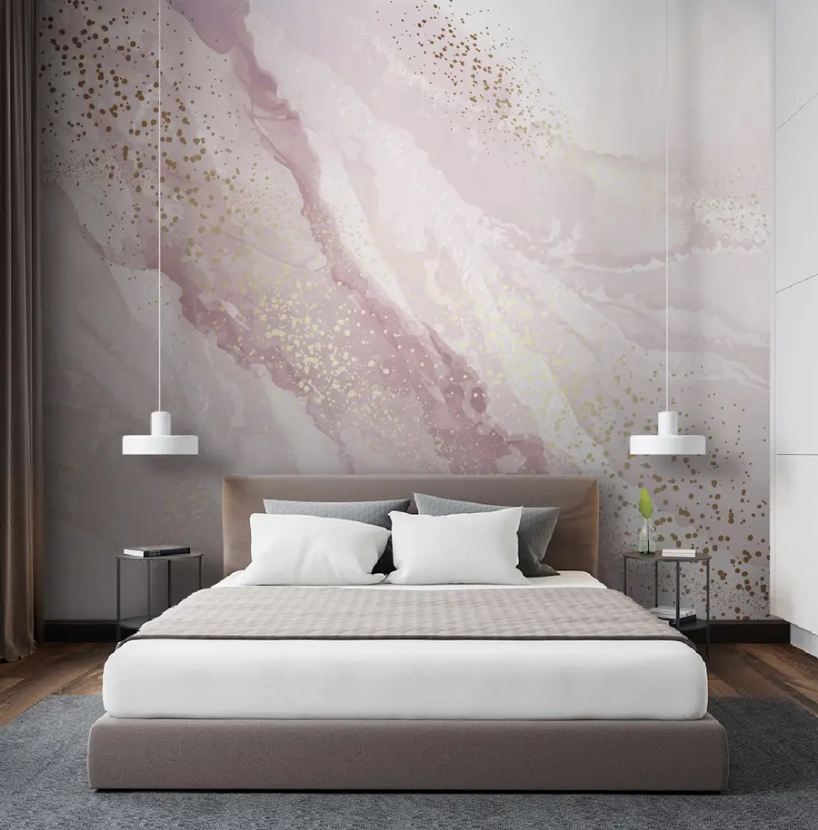 wall murals Abstract painting, imitation of the marble surface of the stone u95846