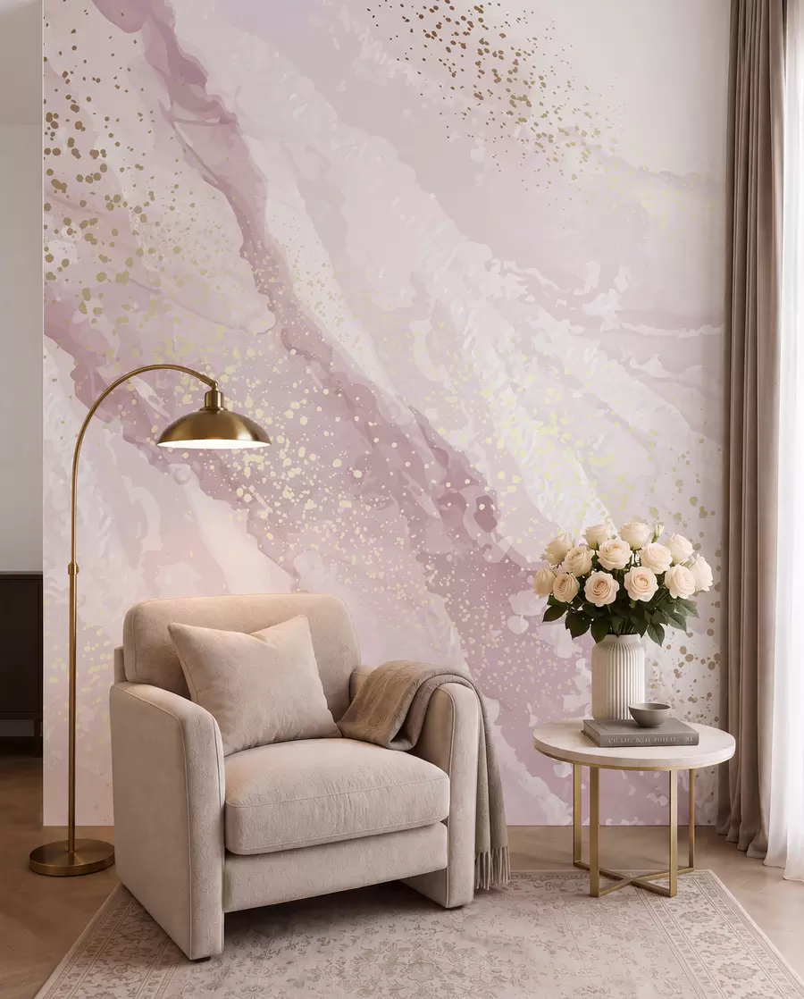 wall murals Abstract painting, imitation of the marble surface of the stone u95846