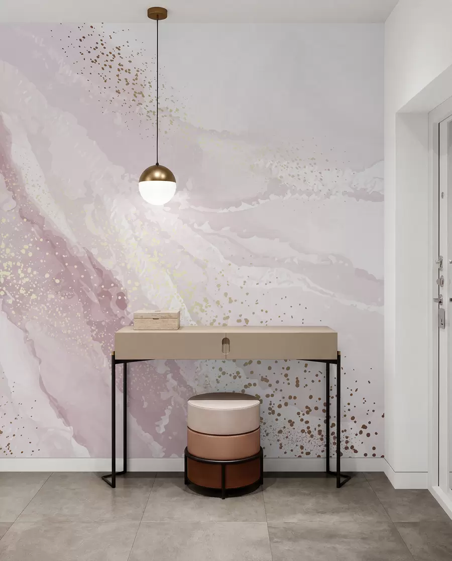 wall murals Abstract painting, imitation of the marble surface of the stone u95846
