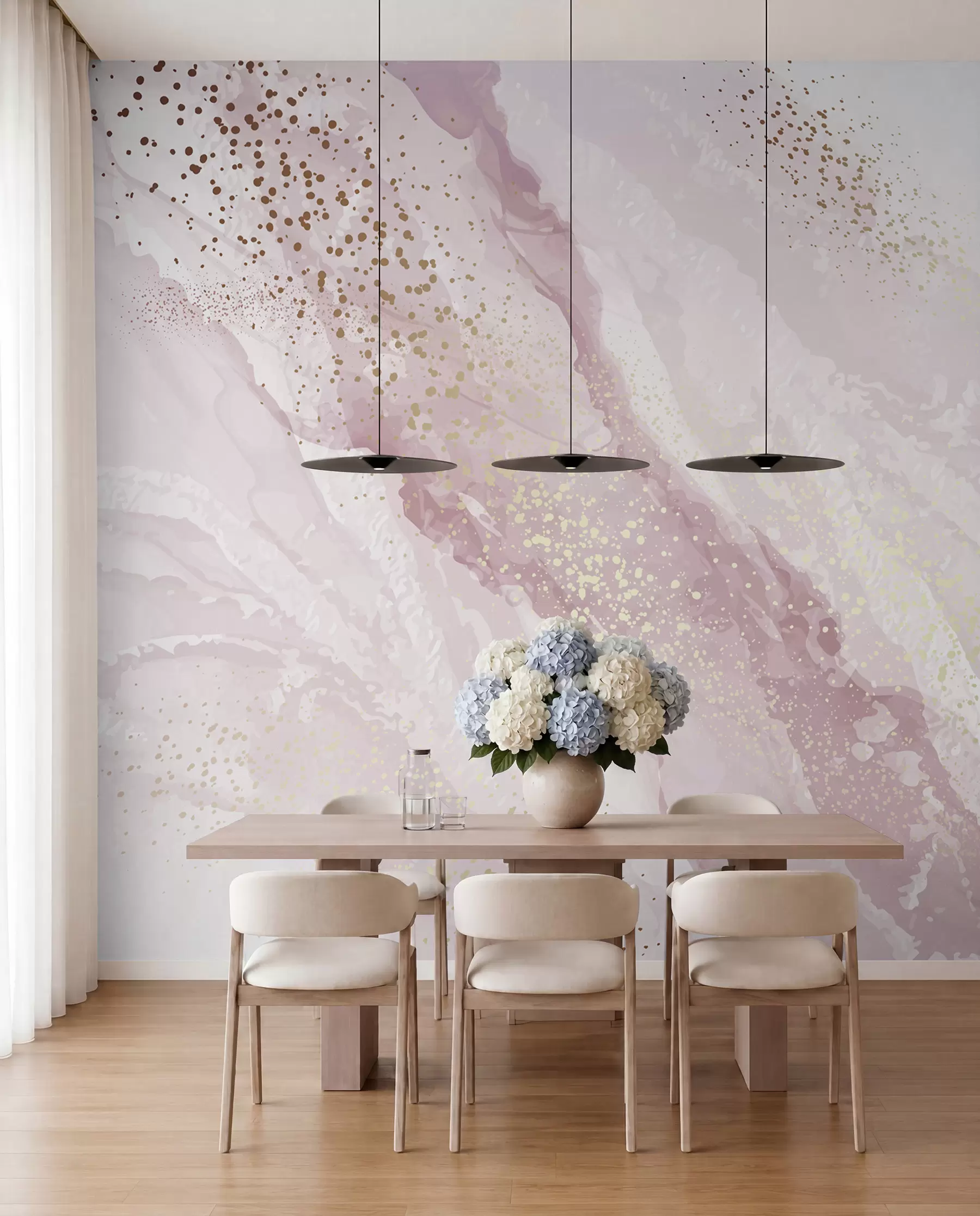 wall murals Abstract painting, imitation of the marble surface of the stone u95846