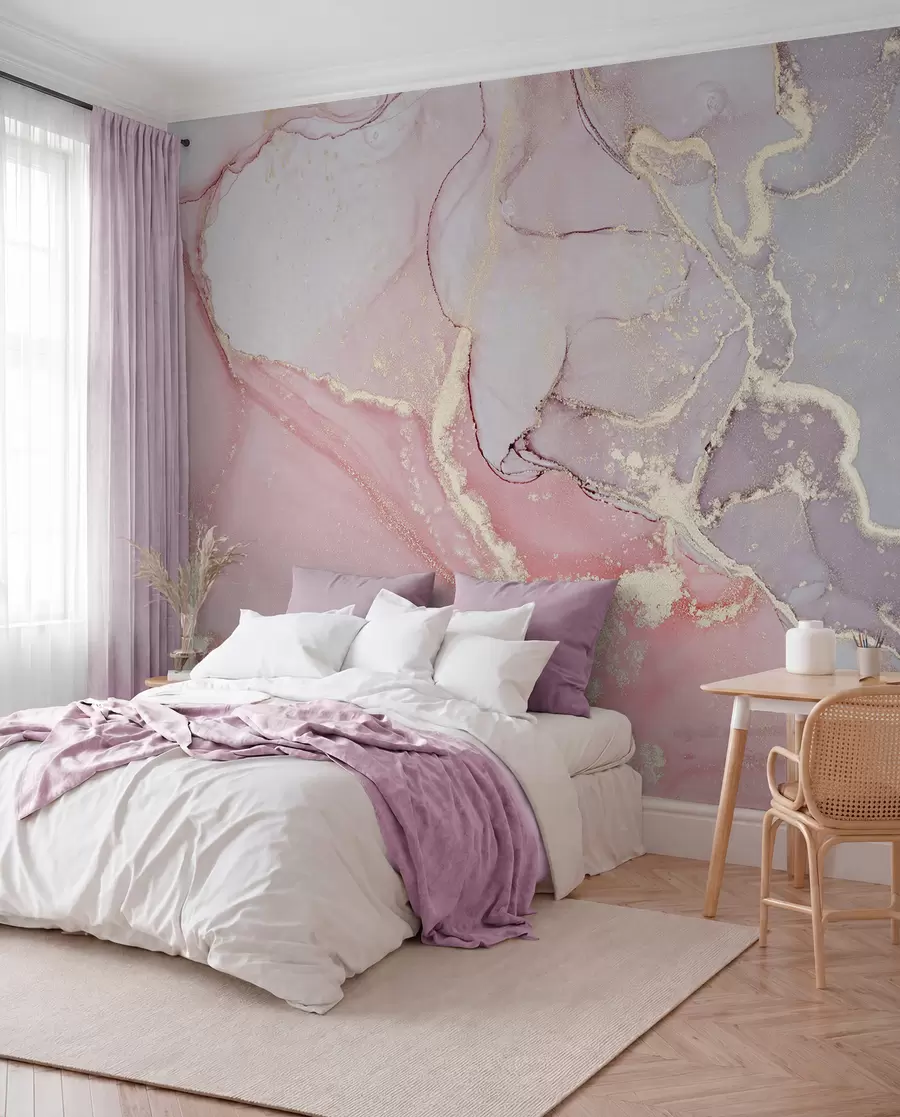 wall murals Rose marble u13857