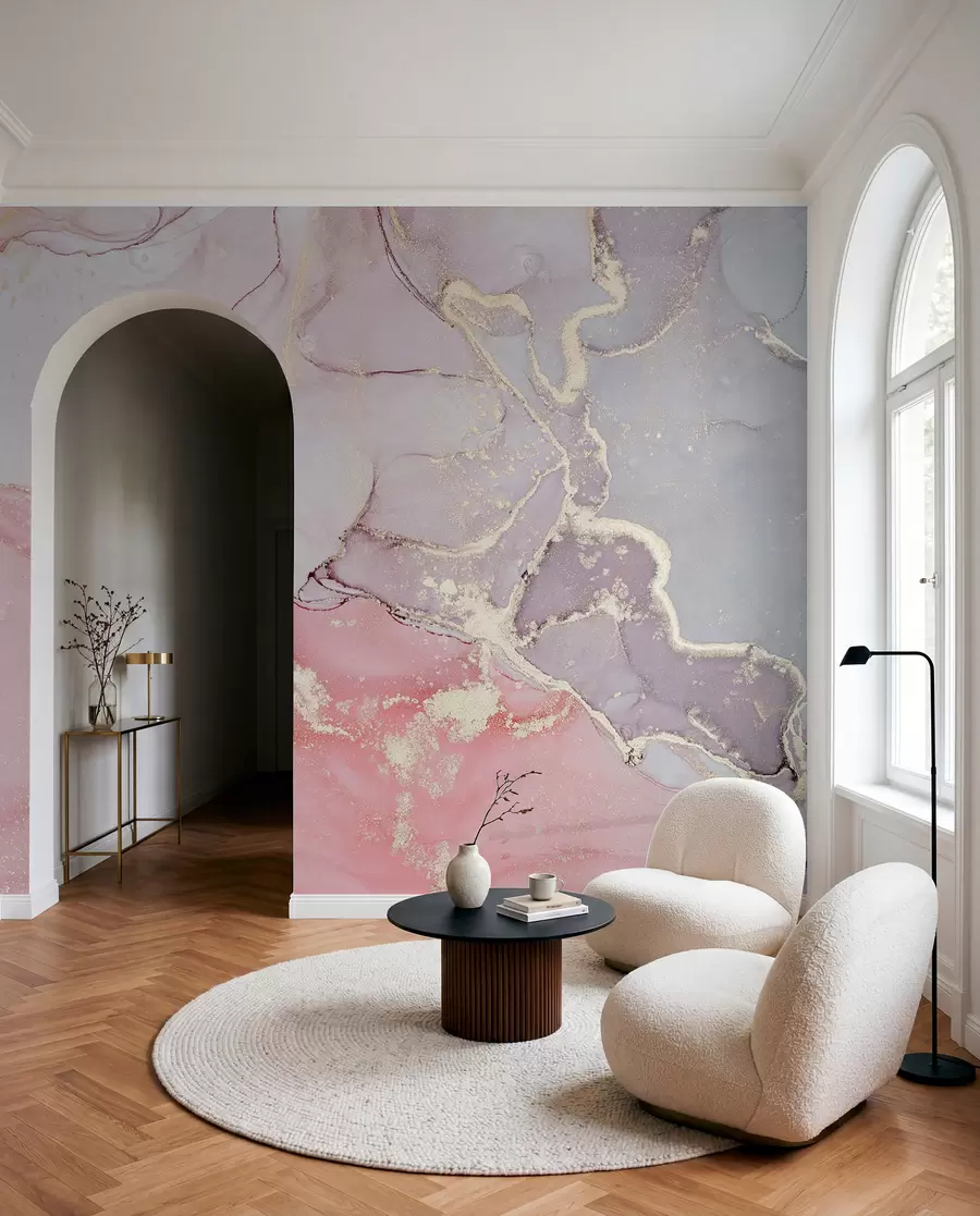 wall murals Rose marble u13857