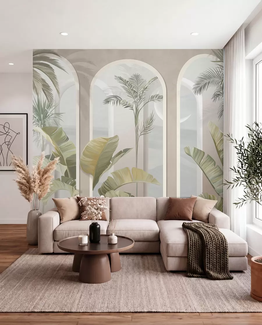 wall murals Palms beyond the Arches u96402