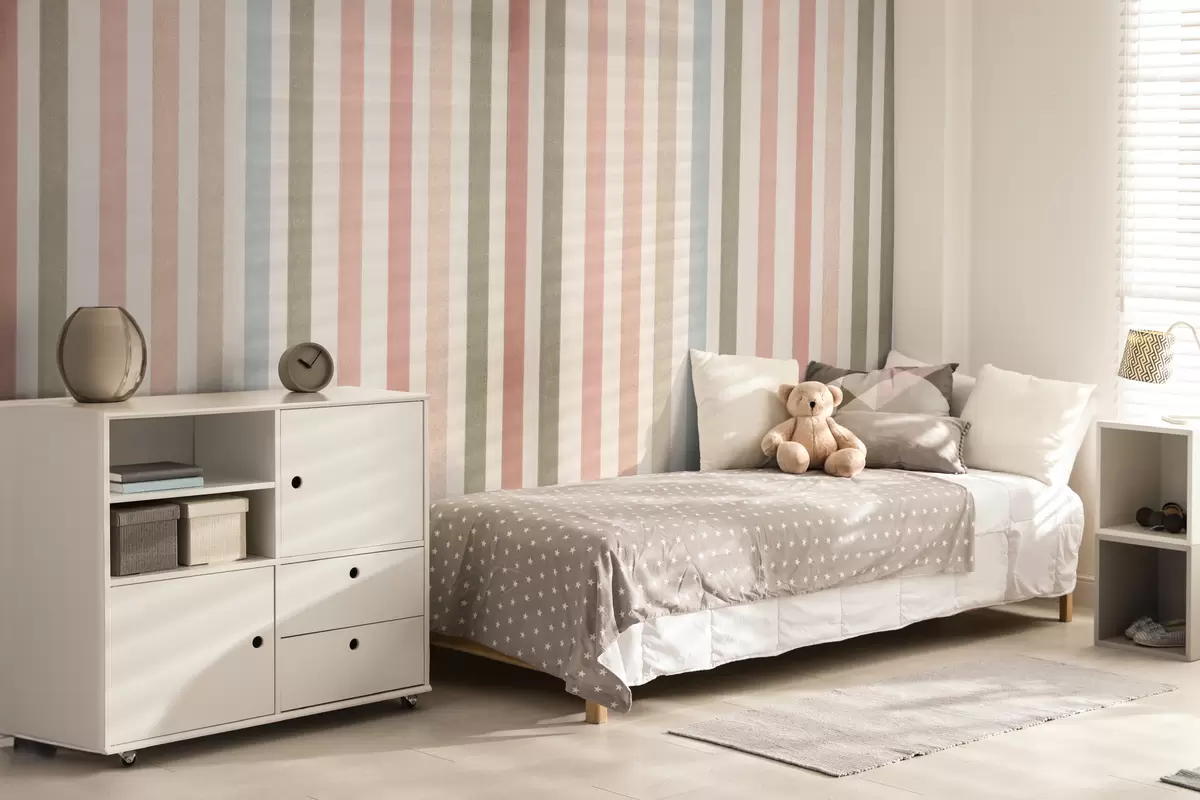 wall murals Striped wallpaper u96795