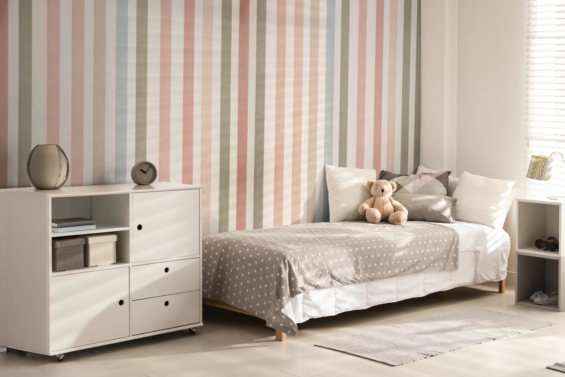 wall murals Striped wallpaper u96795