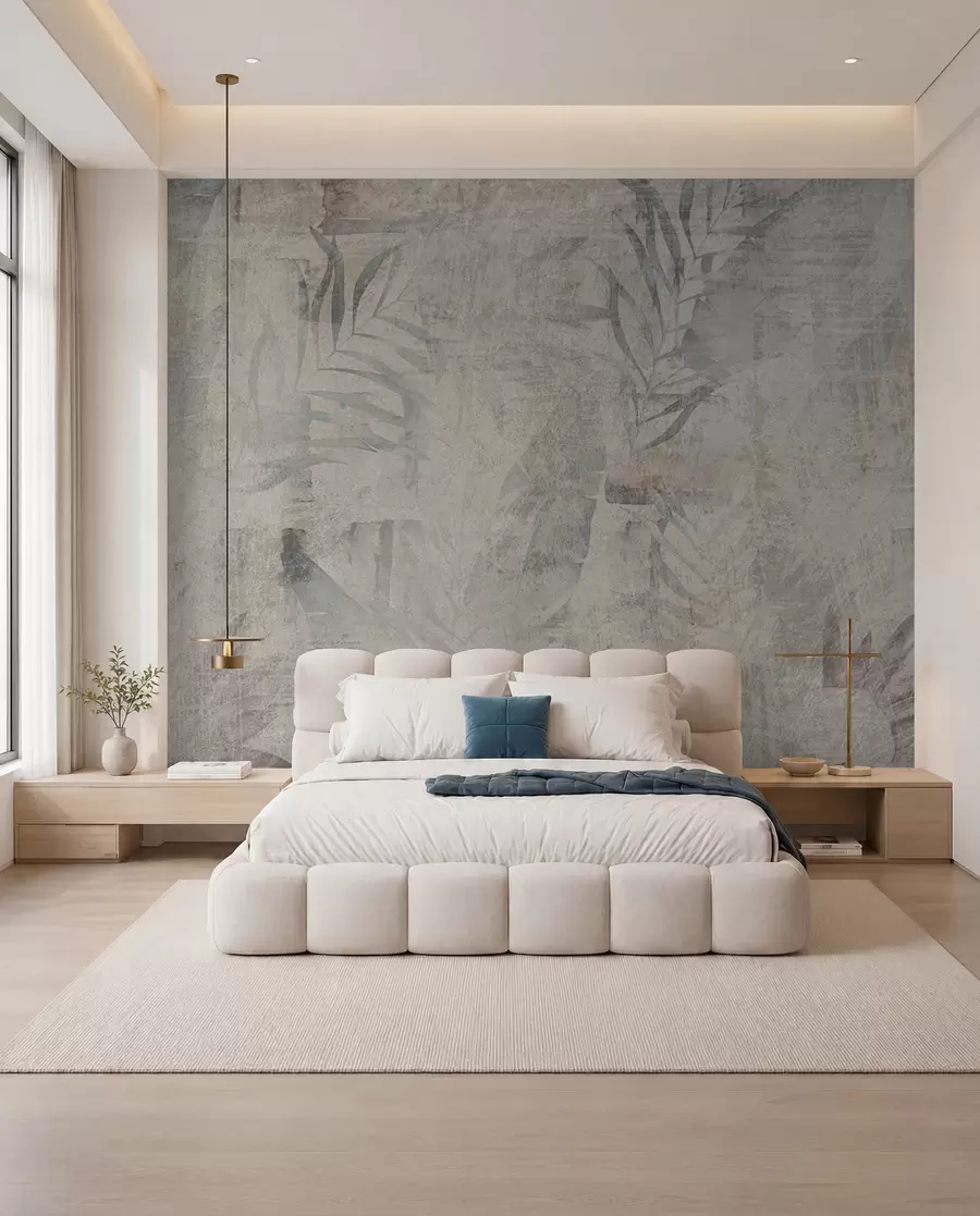 wall murals Watercolor tropics loft u96807