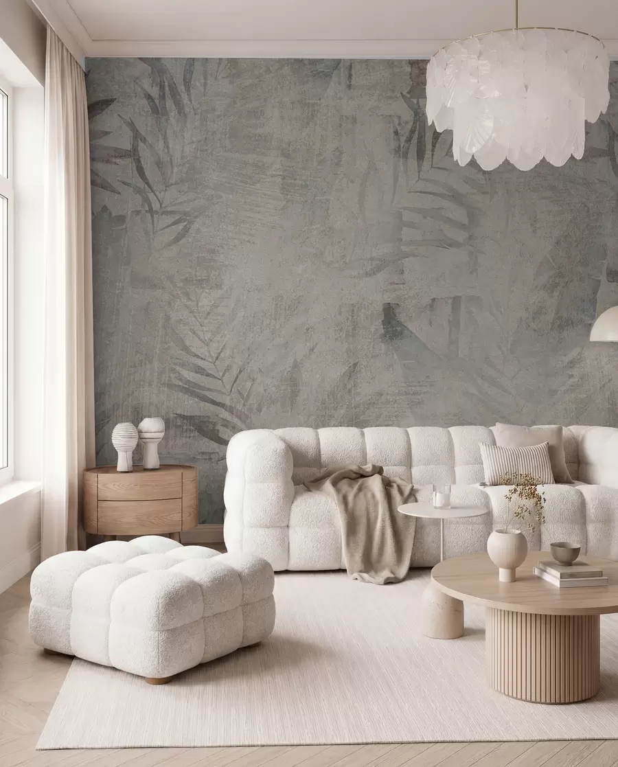 wall murals Watercolor tropics loft u96807