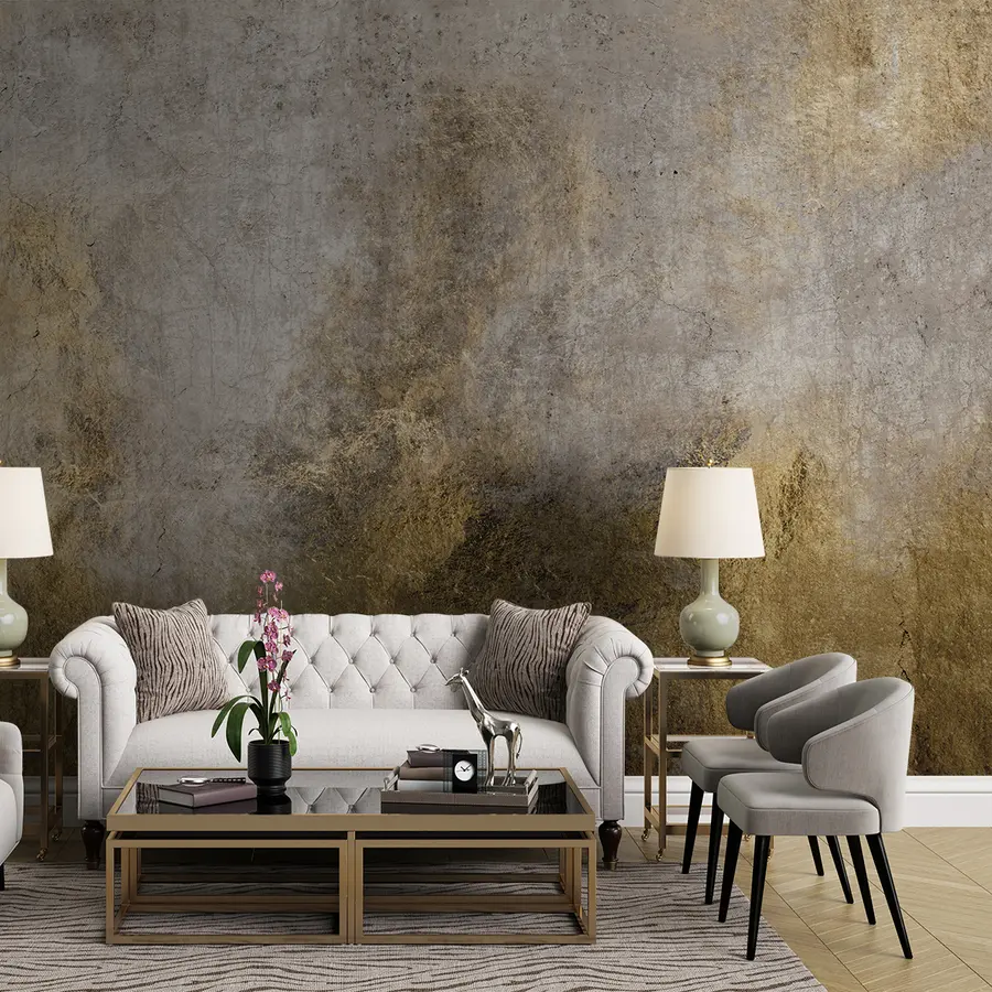 wall murals Rusty concrete wall u97226