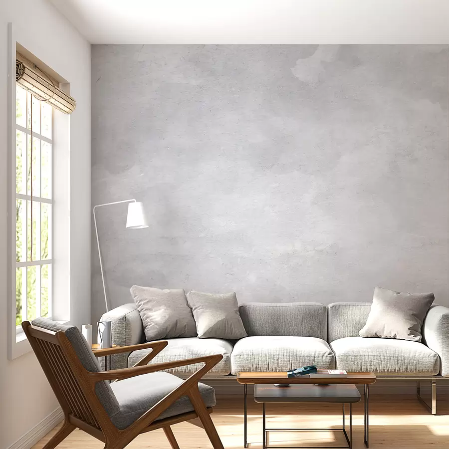 wall murals Gray smoky concrete u97232