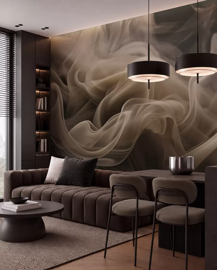 wall murals Smoky Folds u96591