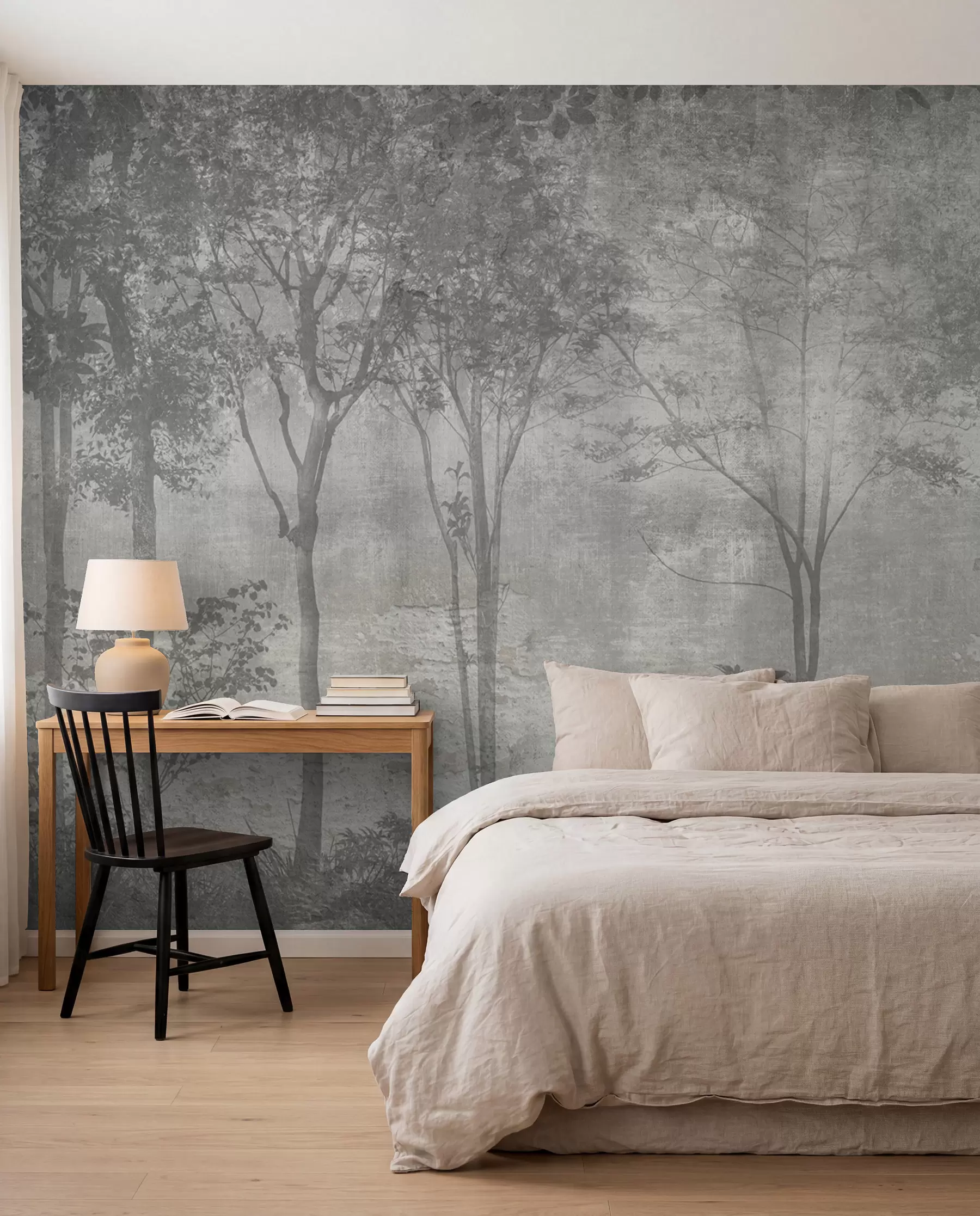 wall murals Forest in Stone Tones u97401
