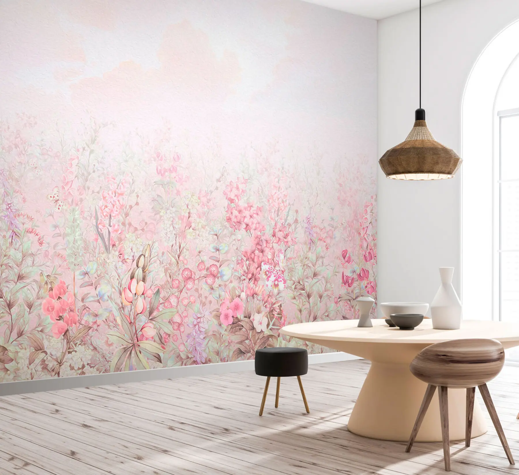 wall murals 3d relief flowers u97407