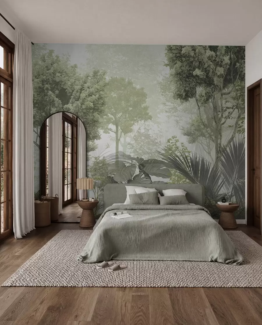 wall murals Through the Jungle u97409
