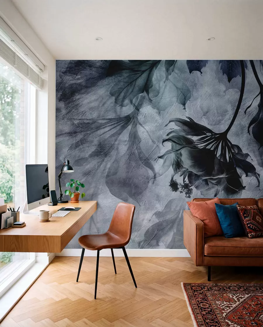 wall murals Branches in Blue Shadow u93927v1