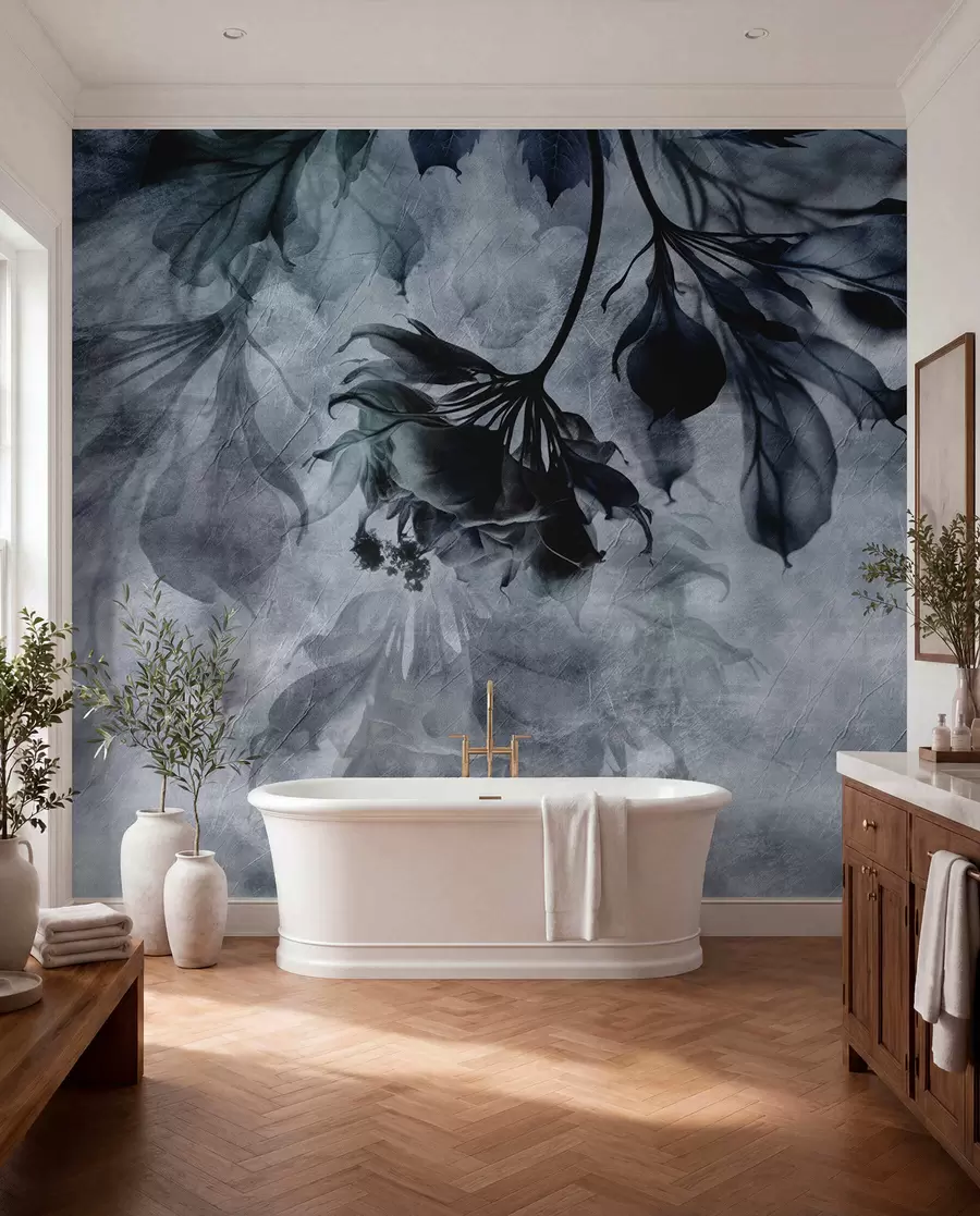 wall murals Branches in Blue Shadow u93927v1