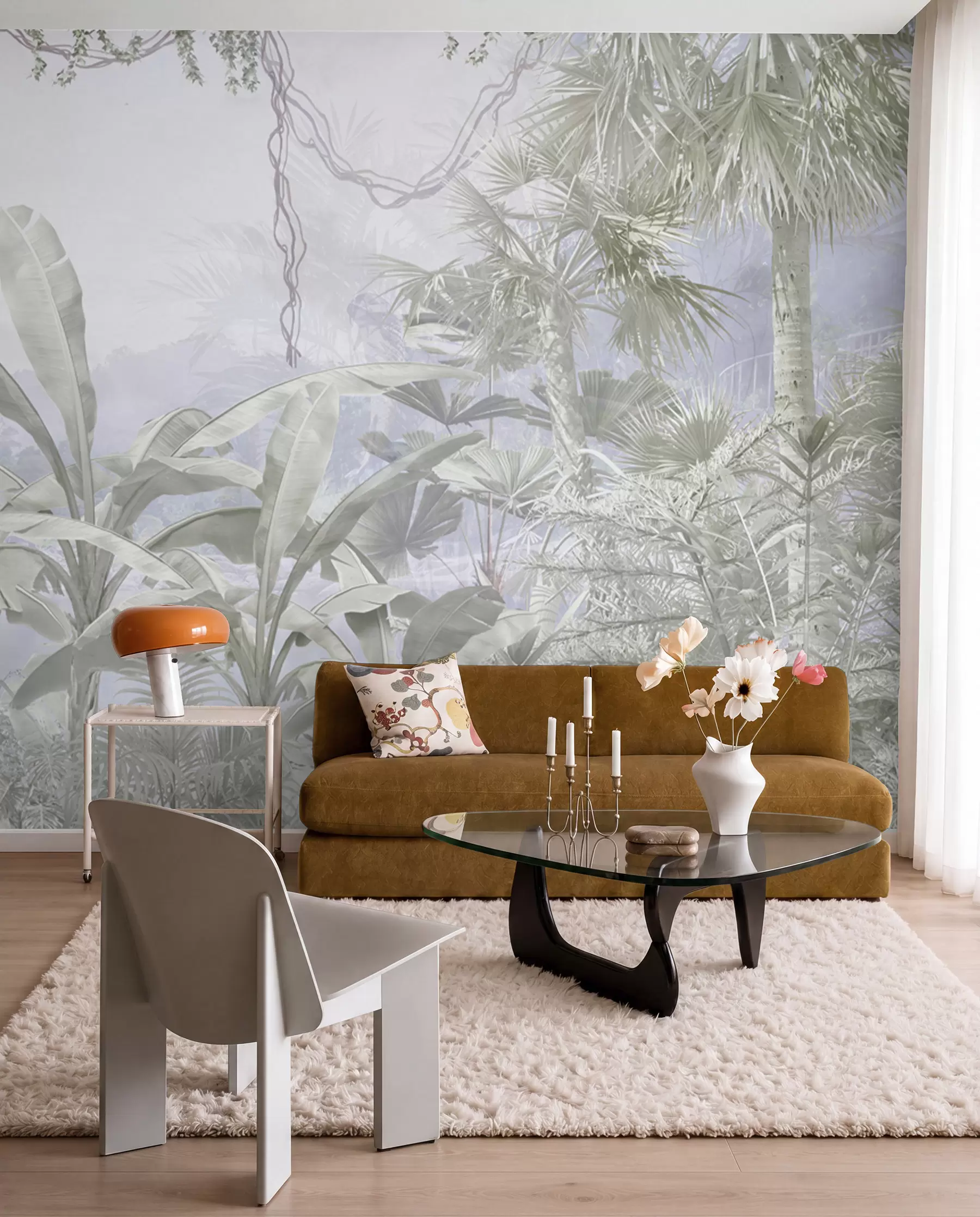 wall murals A tropical forest u97644