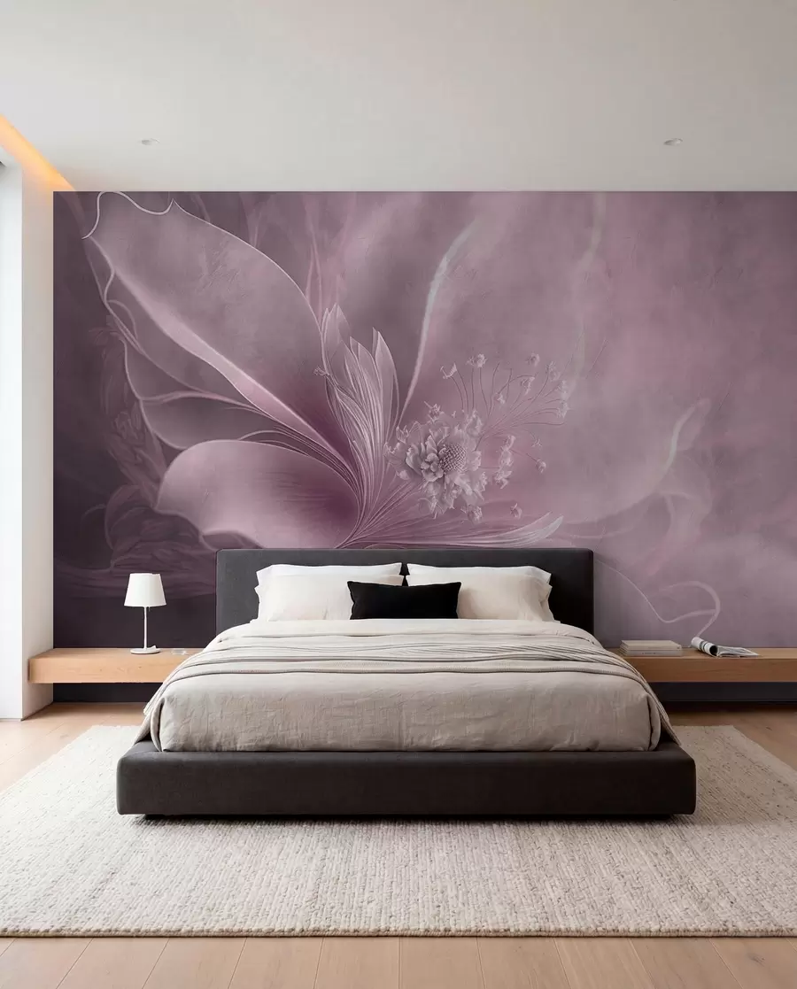 wall murals Mauve Petal Veil u93944v2