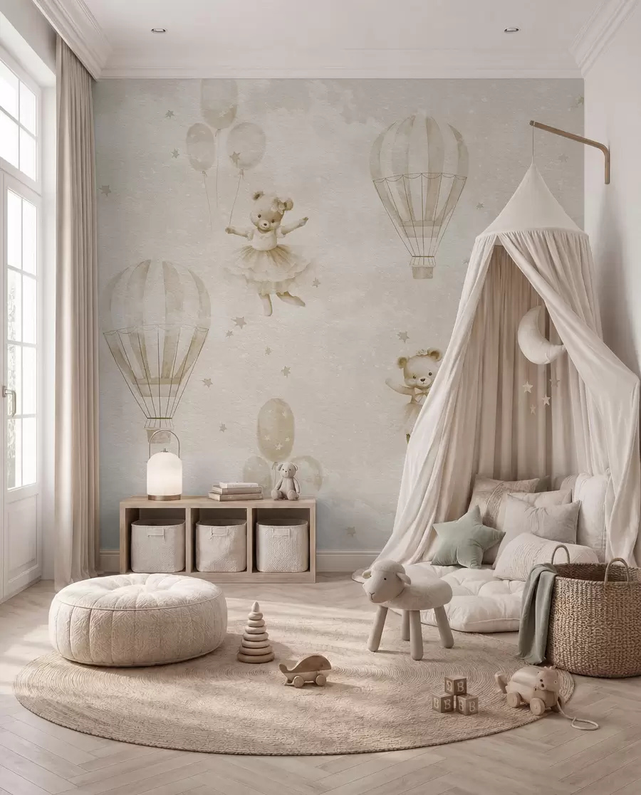 wall murals Bears among the Balloons u97954v1