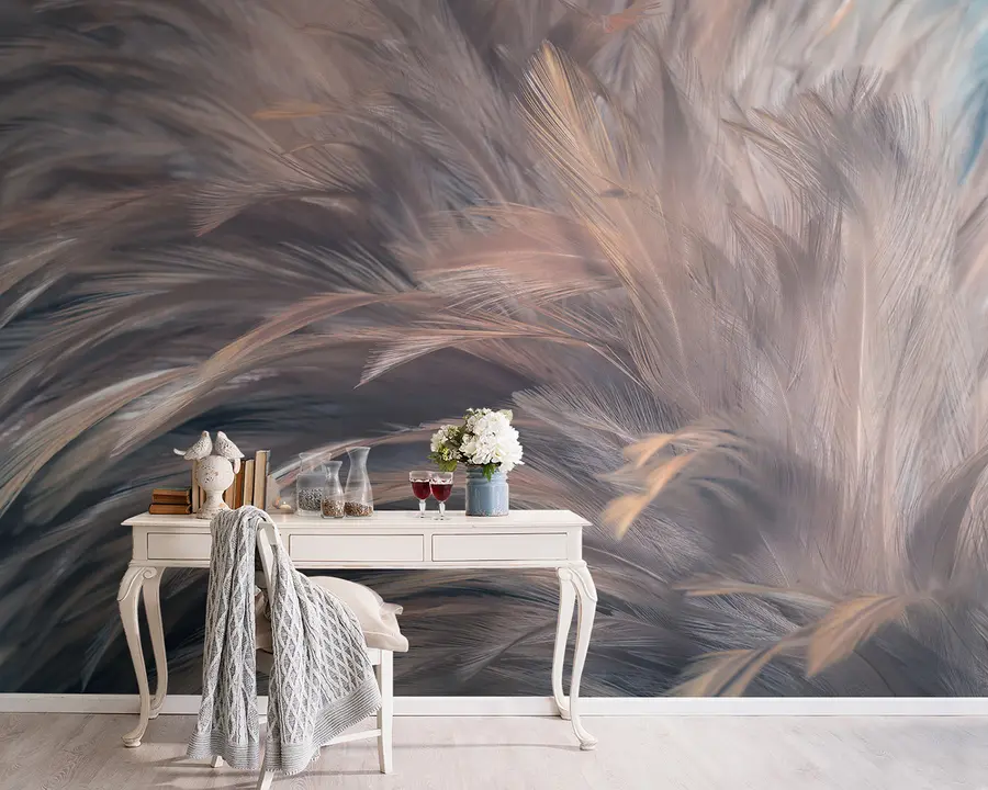 wall murals Feathers u96992