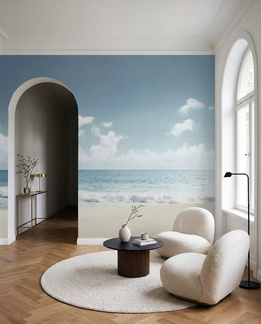 wall murals Maldives beach u97884