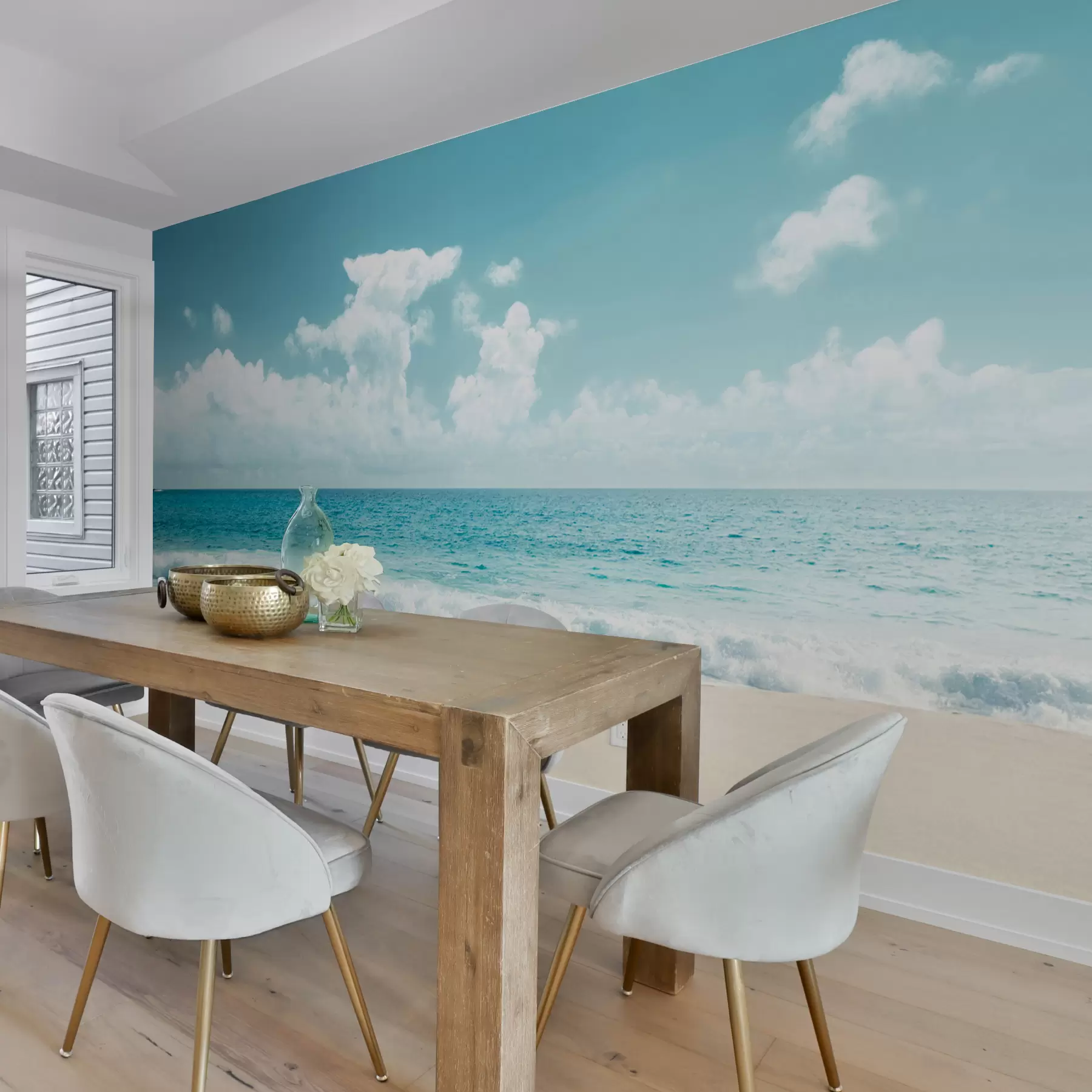 wall murals Maldives beach u97884