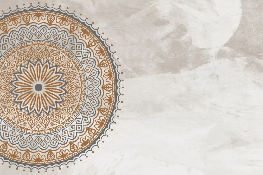wall murals Autumn symphony of the mandala u98495v1