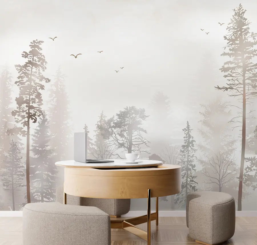 wall murals Forest u98508