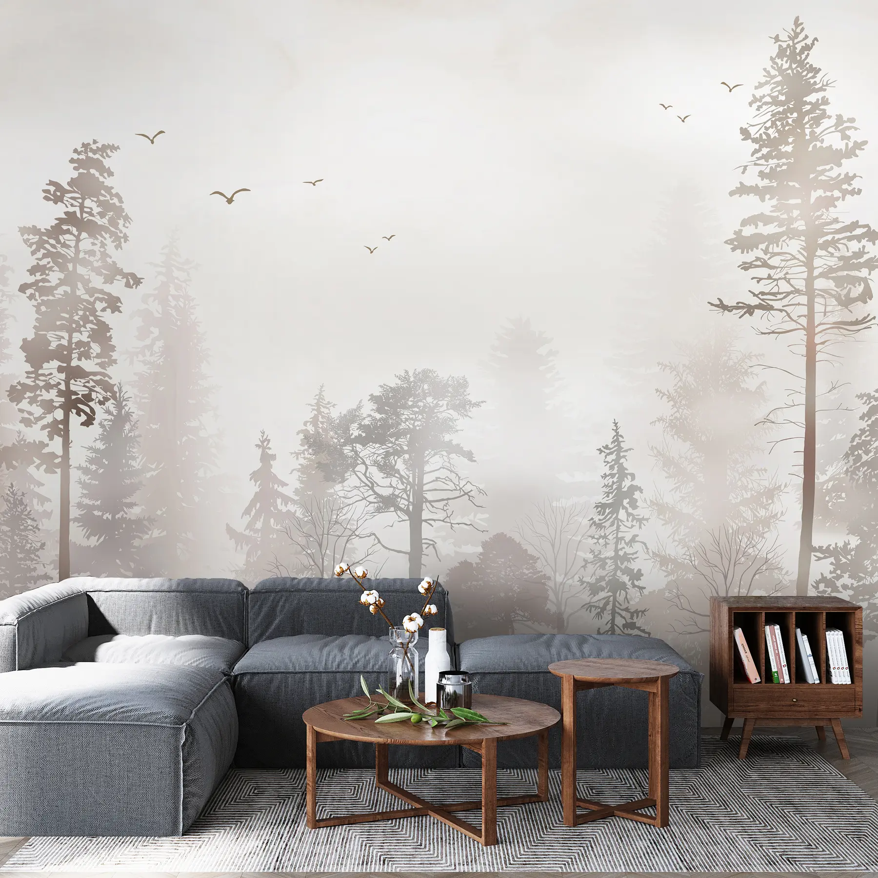 wall murals Forest u98508