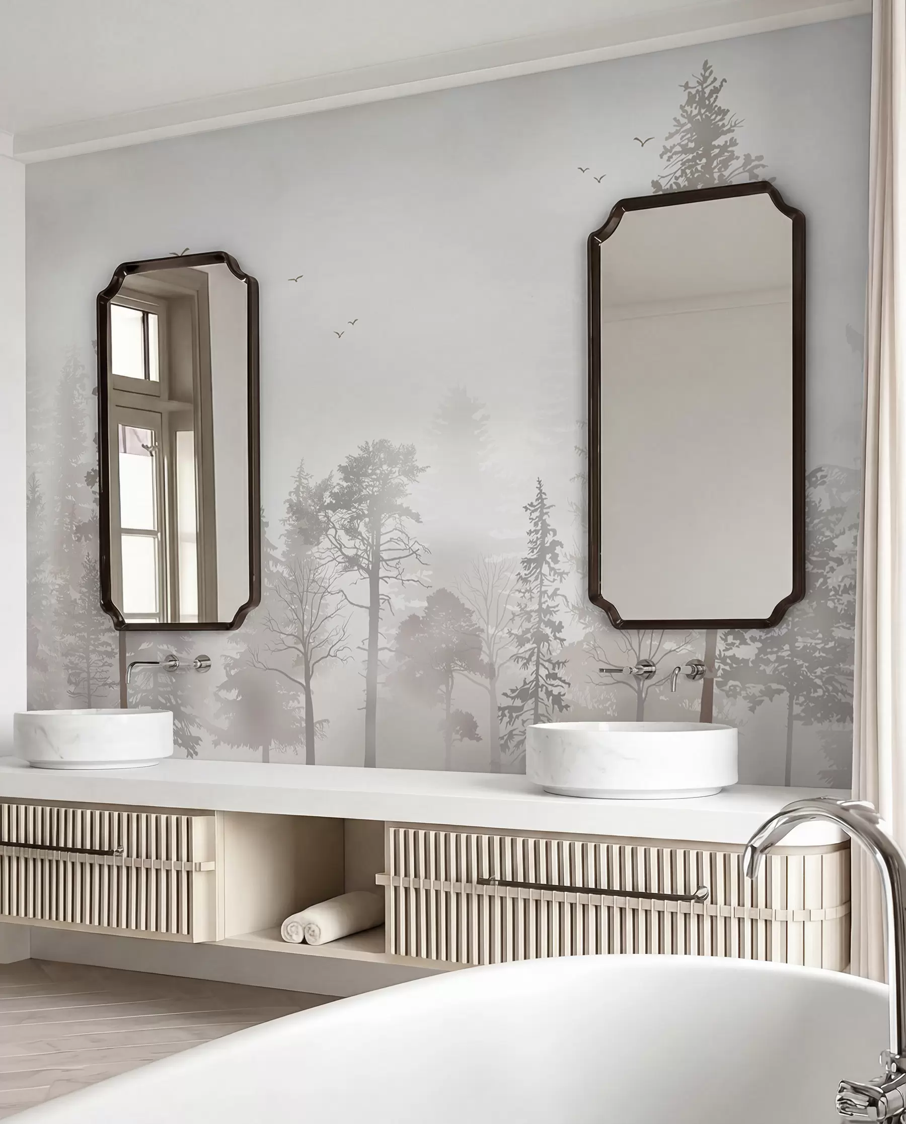 wall murals Pearl Pines u98508