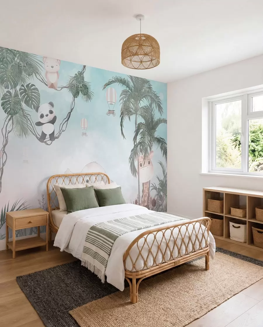 wall murals Cute animals for a child's room u98167