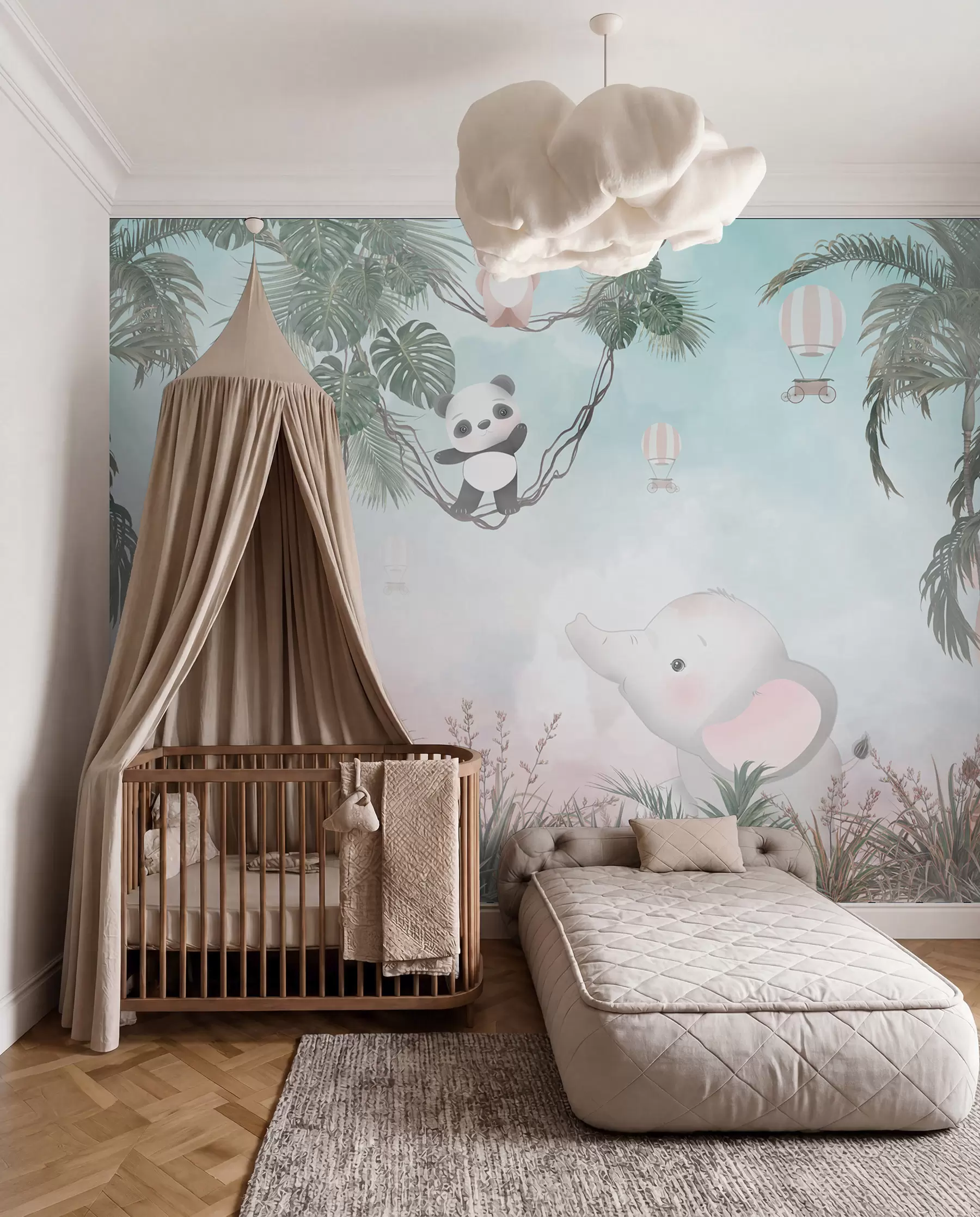 wall murals Cute animals for a child's room u98167