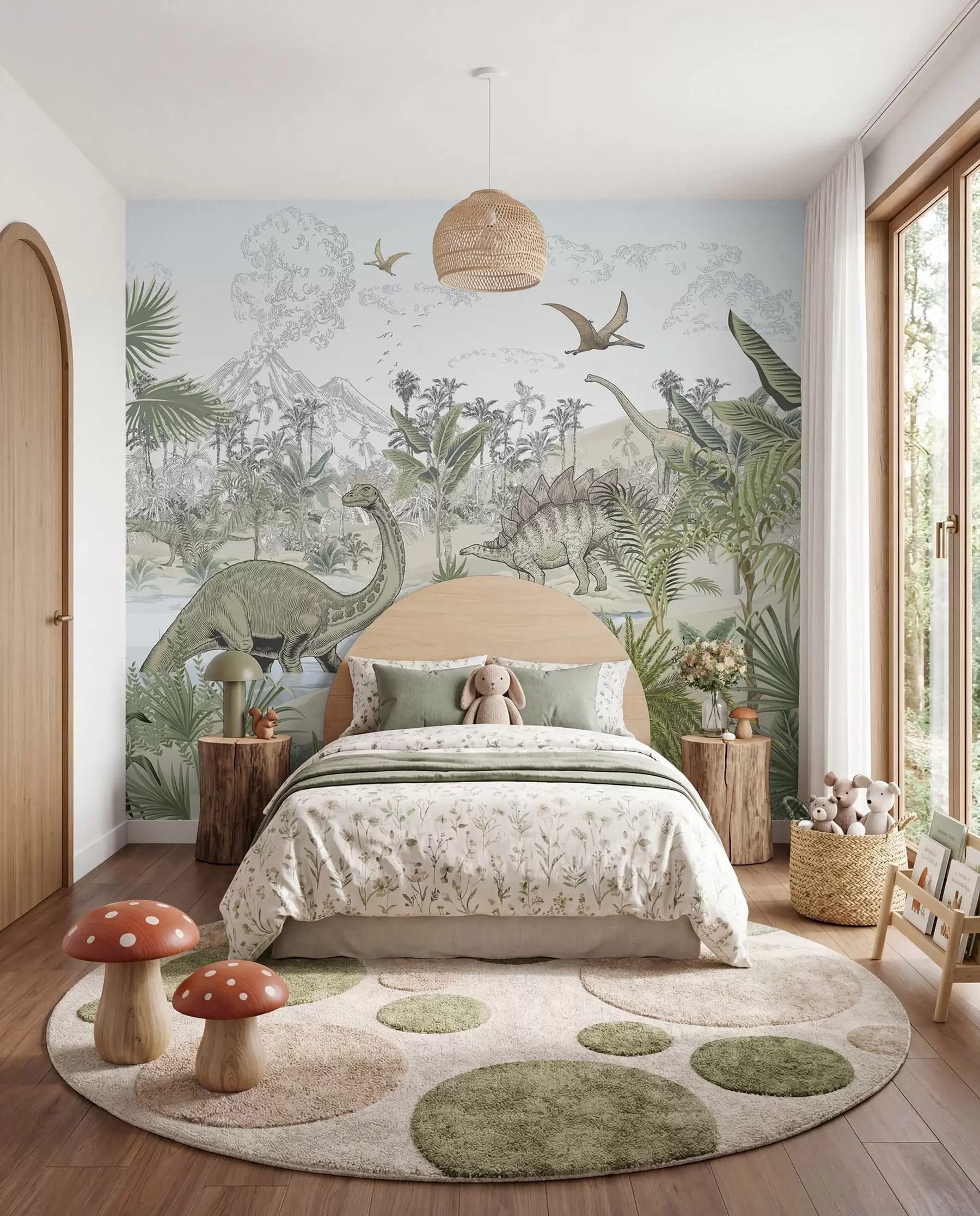 wall murals Dinosaur Valley u98674