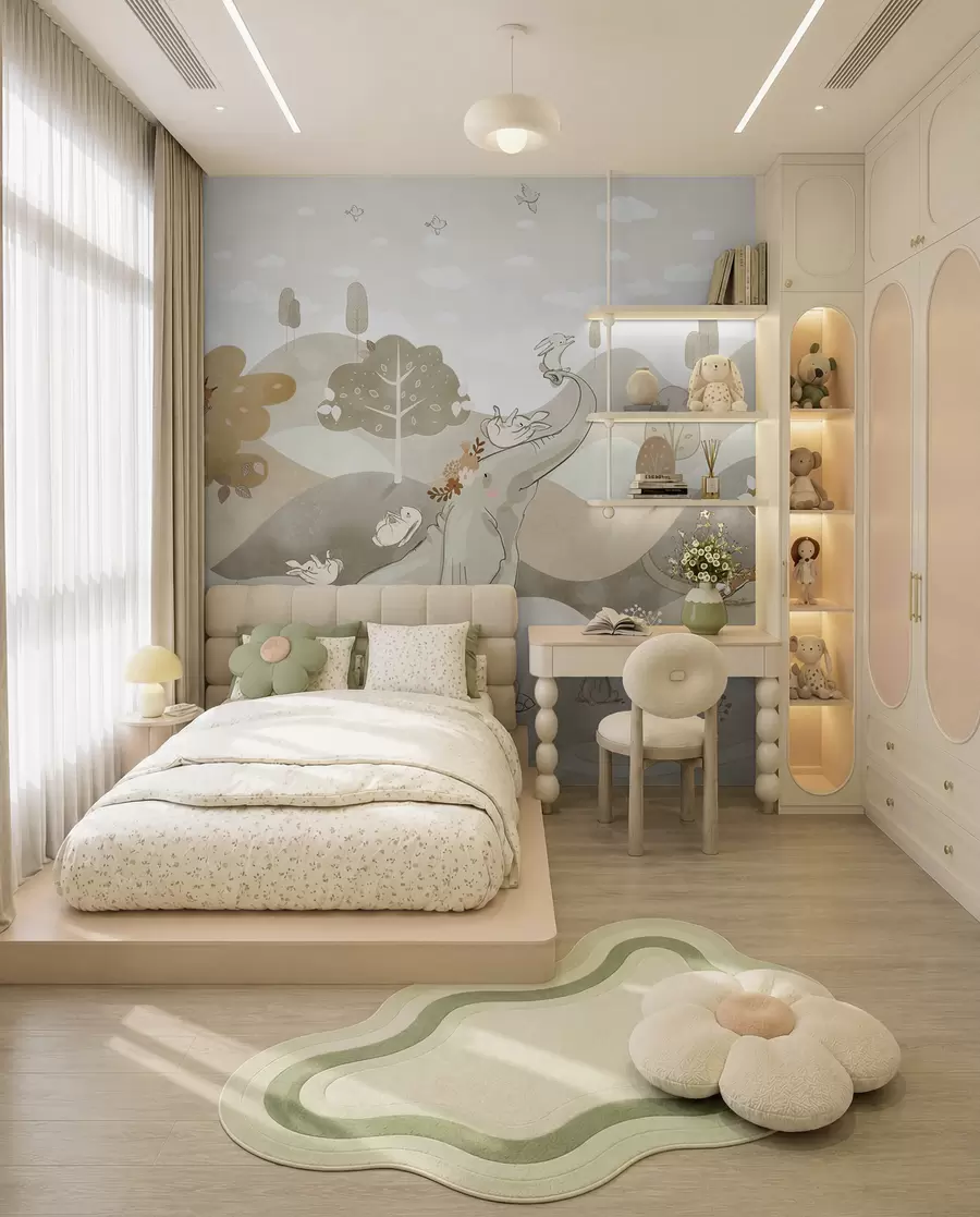 wall murals Woodland Storybook u98695