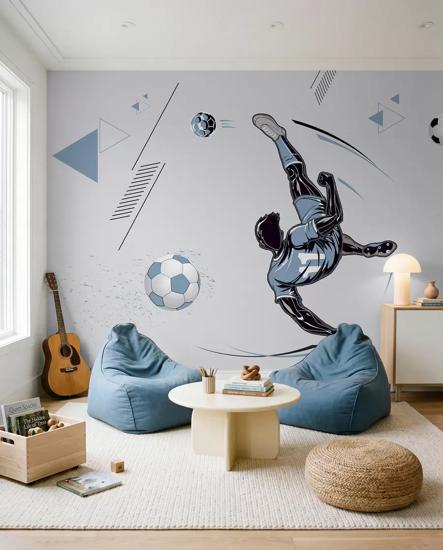 wall murals Bicycle Kick u98736