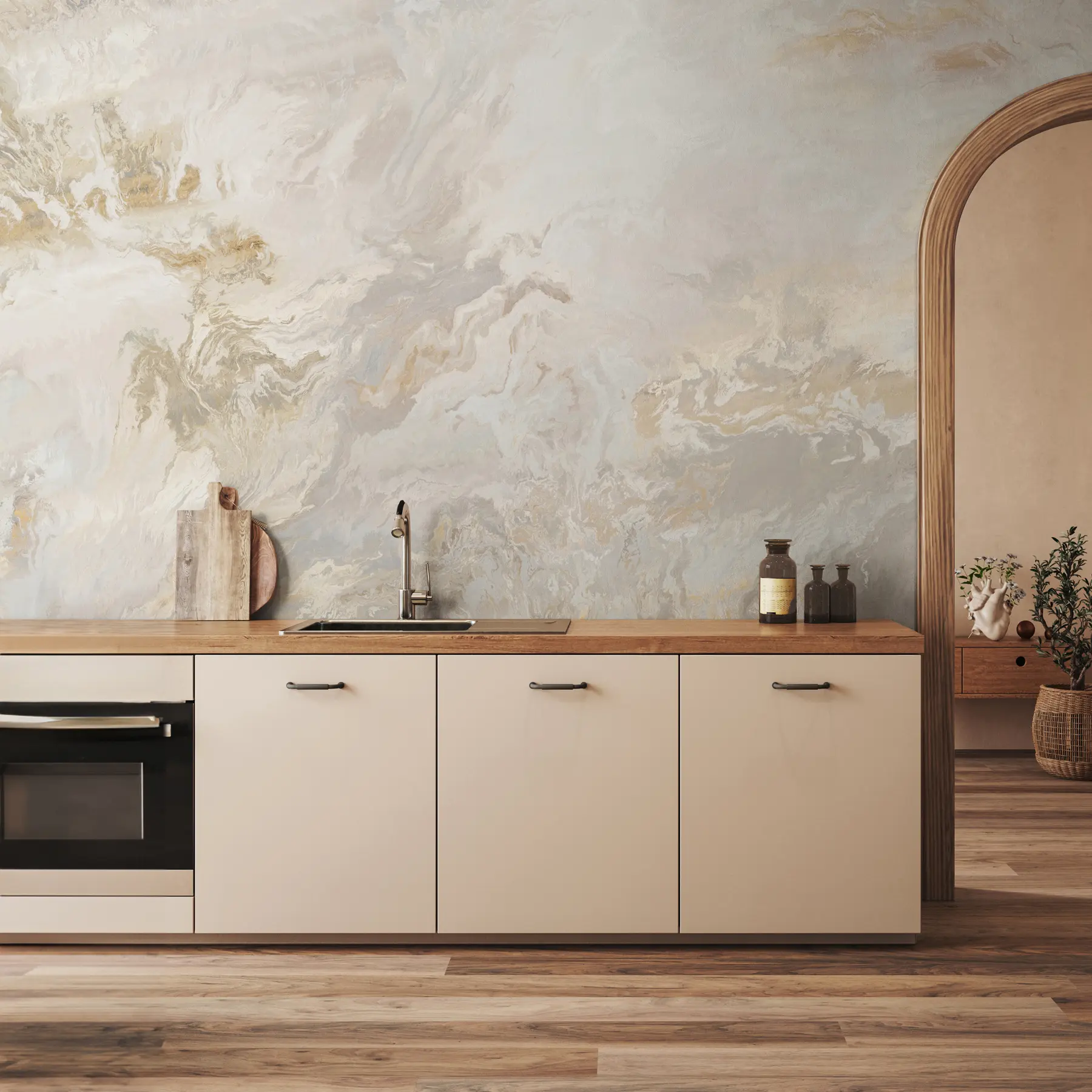 wall murals Stone texture u97557