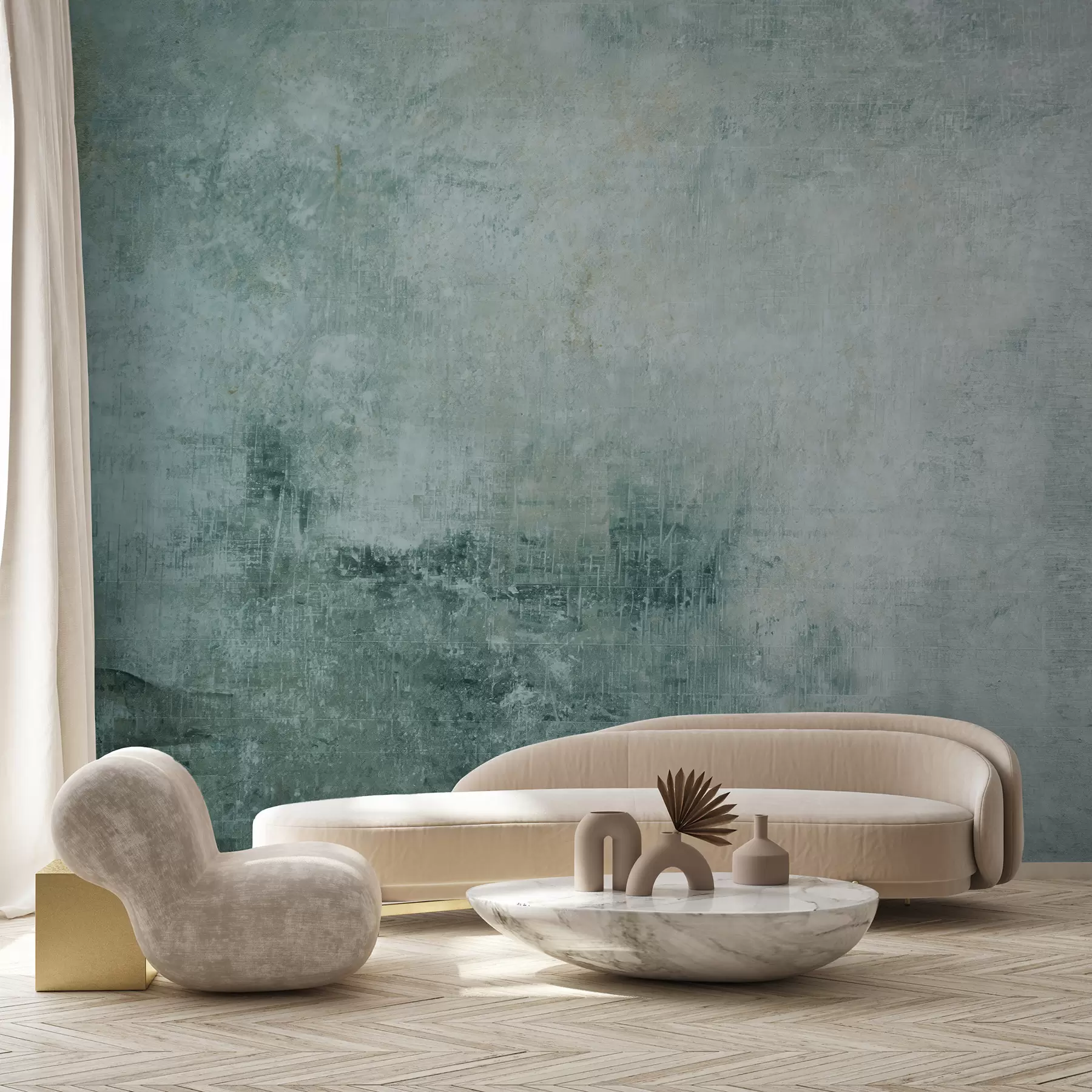 wall murals Concrete wall u47663v2