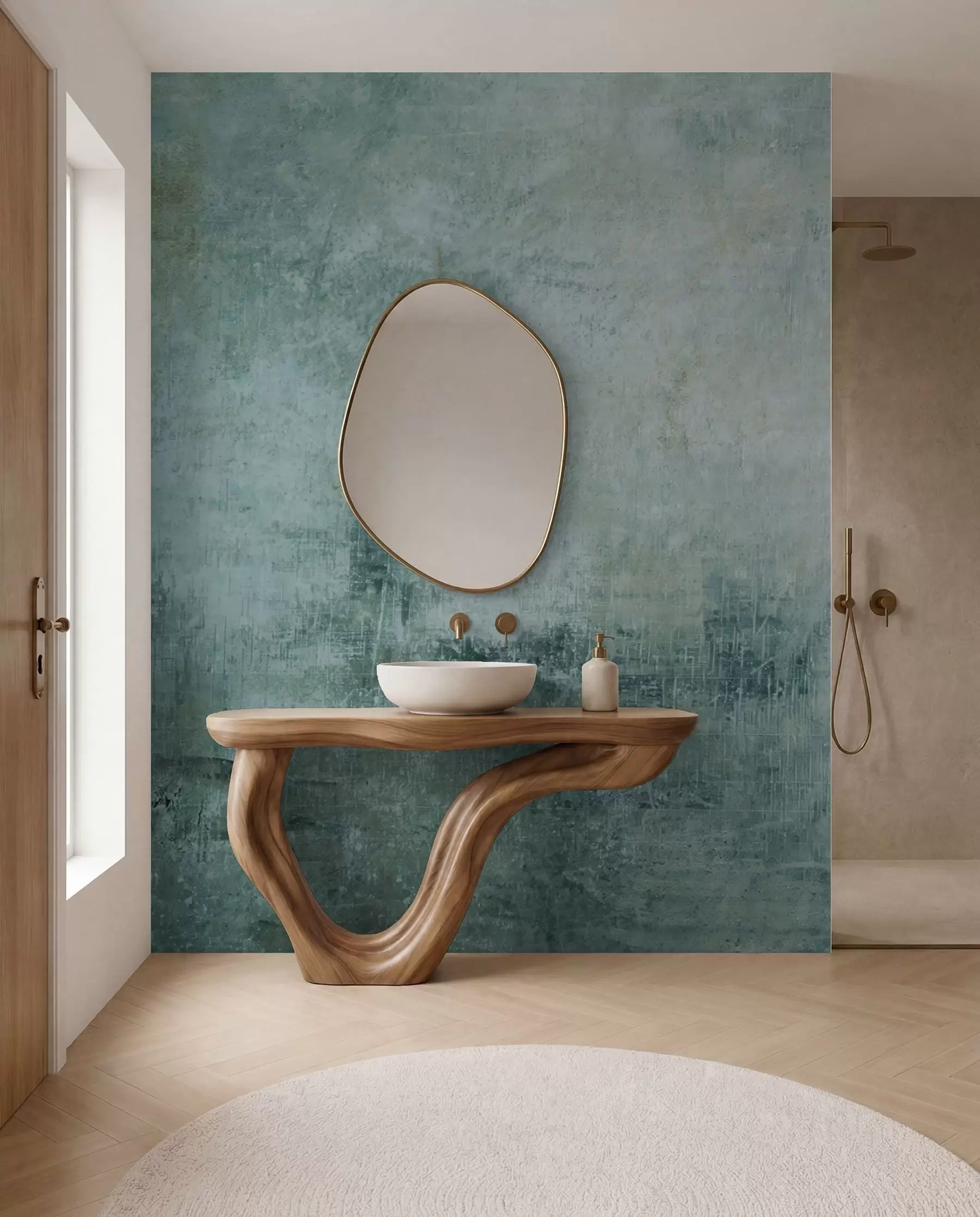 wall murals Concrete wall u47663v2